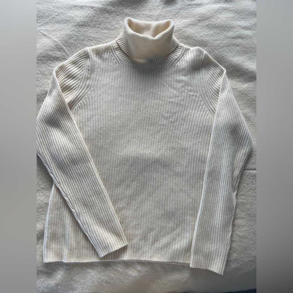 Cashmere Turtleneck Neck Long Sleeve Sweater